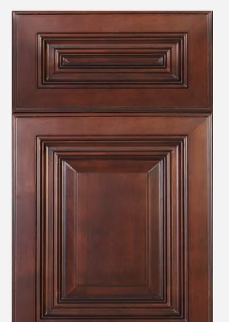 Midnight Espresso Raised Panel kitchen cabinet door finish