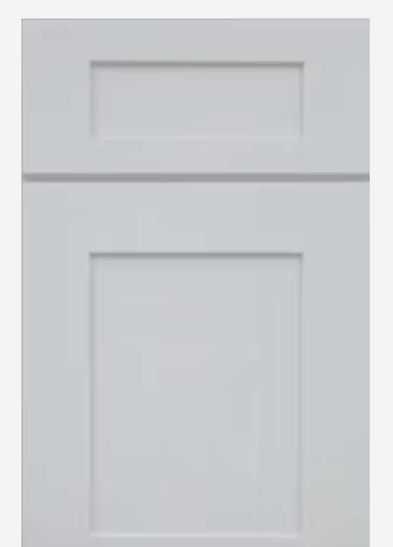 Grey Shaker Shaker kitchen cabinet door finish
