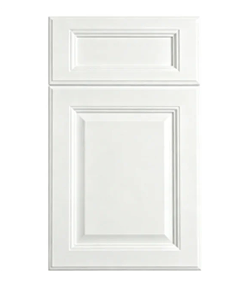 Hall Mark Frost Raised Panel kitchen cabinet door finish