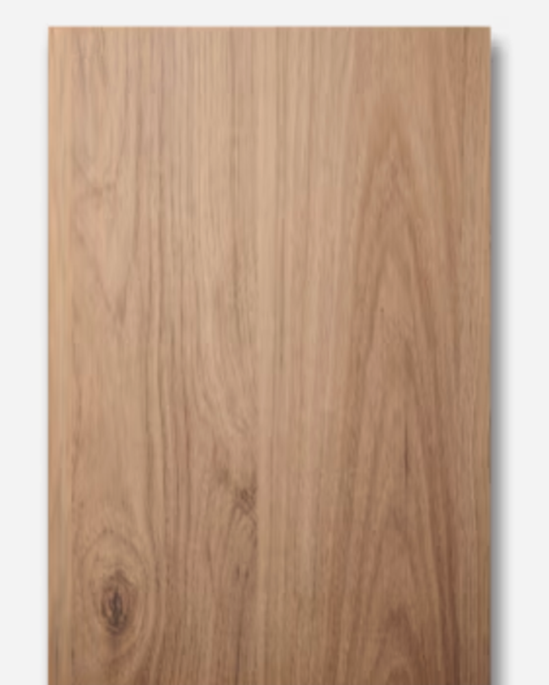 Oak Frameless European kitchen cabinet door finish