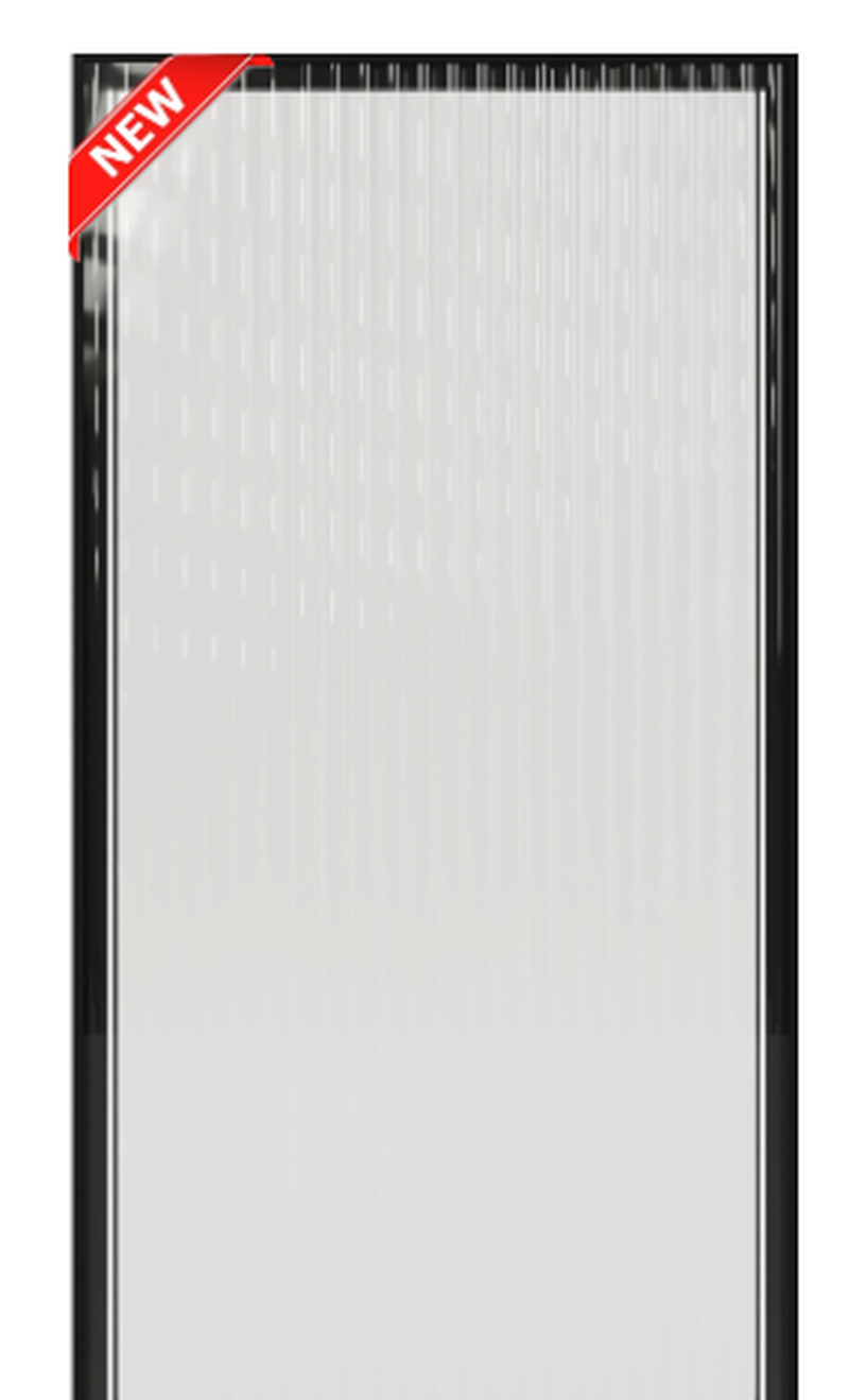 Crystal Glass Frameless European kitchen cabinet door finish