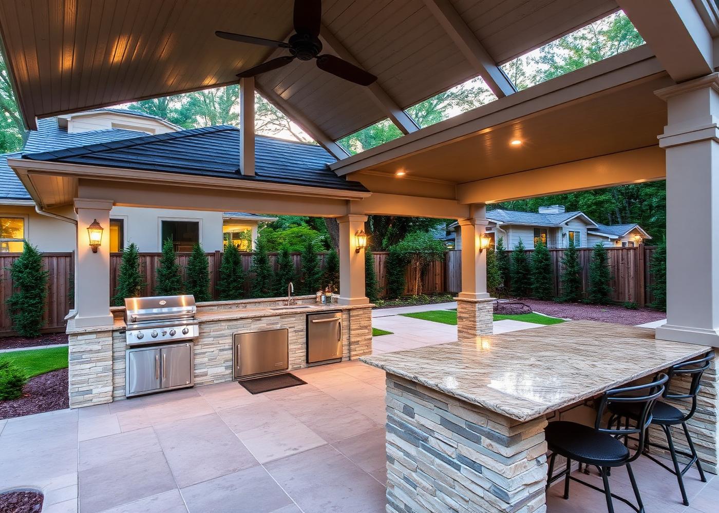 Chef's Outdoor Kitchen